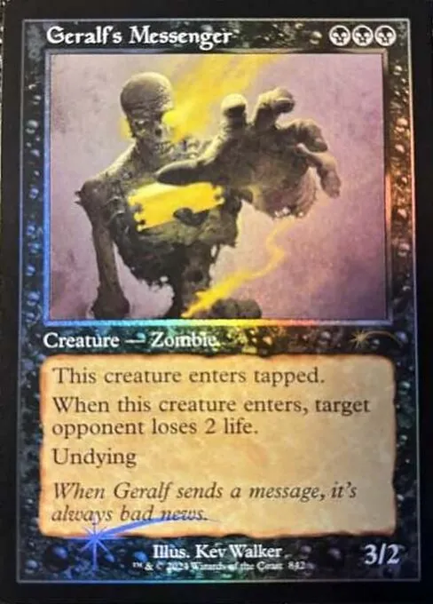Geralf's Messenger - Foil