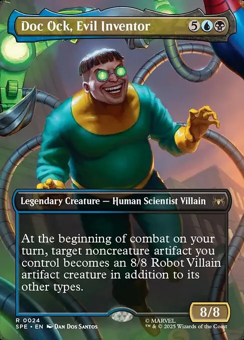 Doc Ock, Evil Inventor - Foil