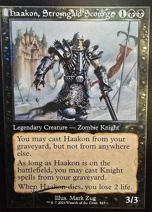 Haakon, Stromgald Scourge - Foil