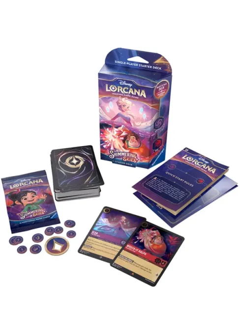 LORCANA: SHIMMERING SKIES - STARTER DECK (Amethyst & Ruby)