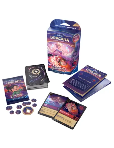LORCANA: SHIMMERING SKIES - STARTER DECK (Amethyst & Ruby)