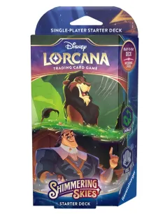 LORCANA: SHIMMERING SKIES - STARTER DECK (Emerald & Steel)