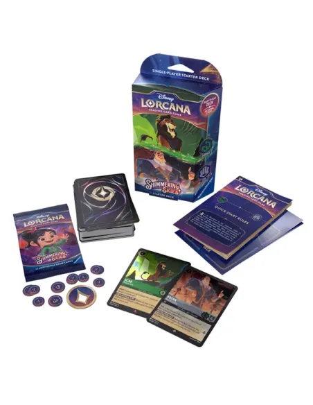 LORCANA: SHIMMERING SKIES - STARTER DECK (Emerald & Steel)