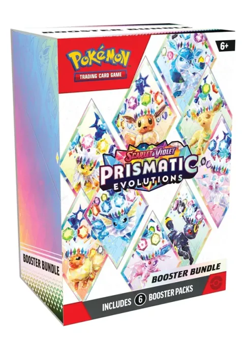 POKÉMON: SV - Scarlet & Violet 8,5: PRISMATIC EVOLUTIONS - Booster Bundle