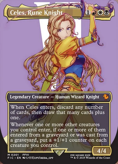 Celes, Rune Knight - Foil