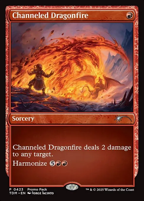 Channeled Dragonfire - Foil