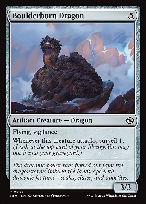 Boulderborn Dragon - Foil