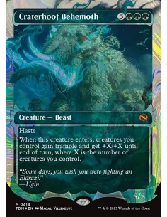 Craterhoof Behemoth - Foil