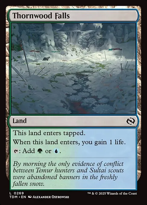 Thornwood Falls - Foil