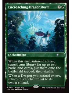 Encroaching Dragonstorm - Foil