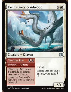 Twinmaw Stormbrood // Charring Bite - Foil