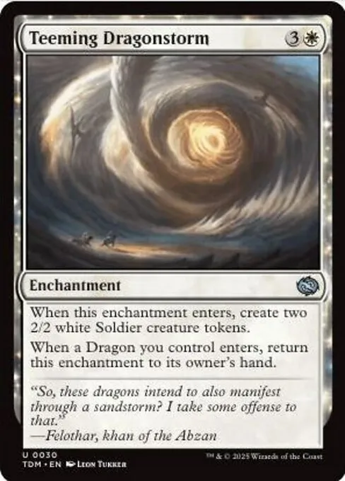 Teeming Dragonstorm - Foil