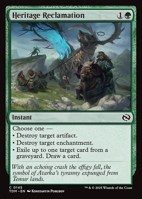 Heritage Reclamation - Foil