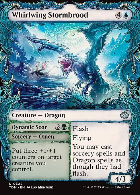 Whirlwing Stormbrood // Dynamic Soar - Foil
