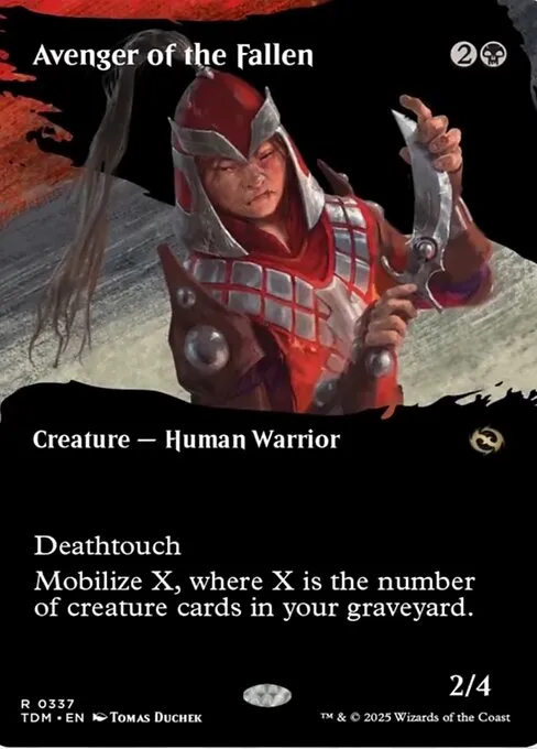 Avenger of the Fallen - Foil