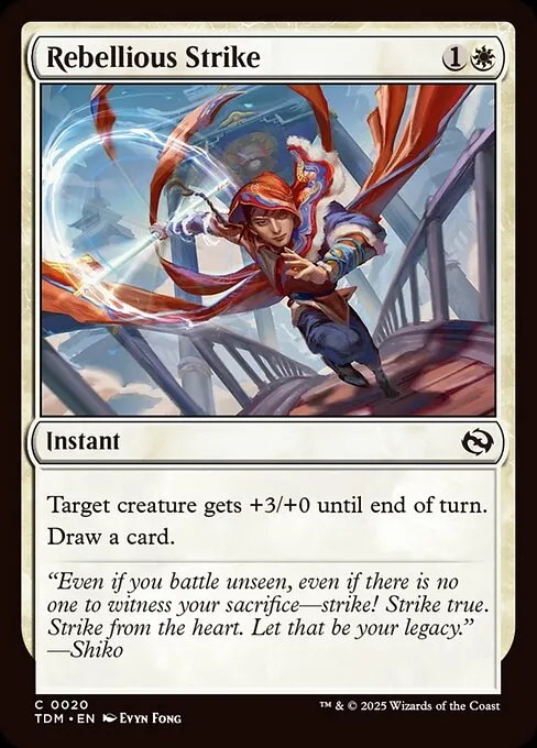 Rebellious Strike - Foil
