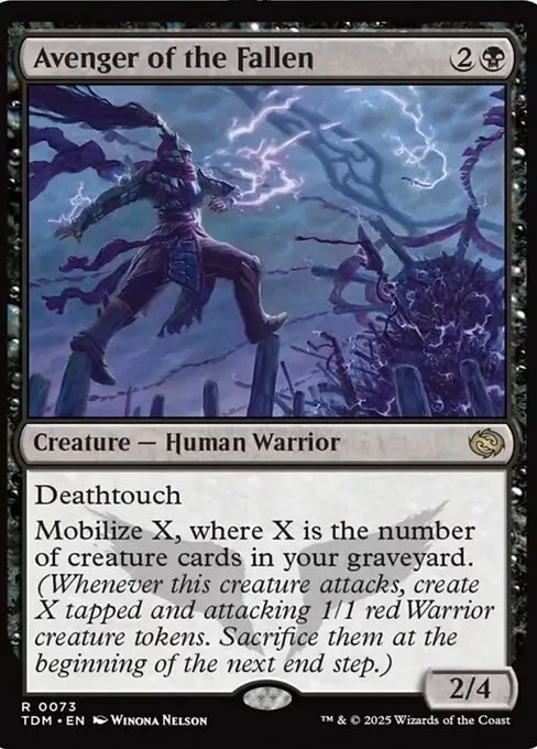 Avenger of the Fallen - Foil