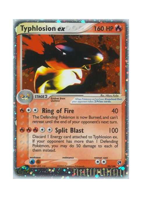 Typhlosion ex