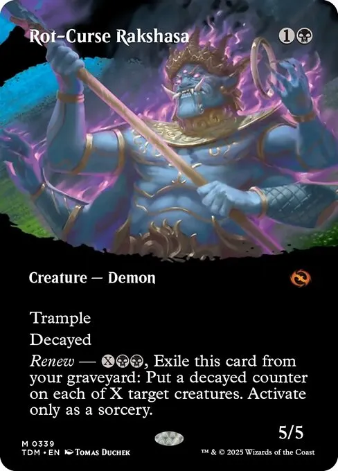 Rot-Curse Rakshasa - Foil