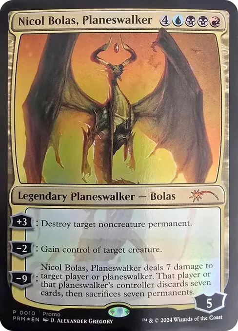 Nicol Bolas, Planeswalker - Foil