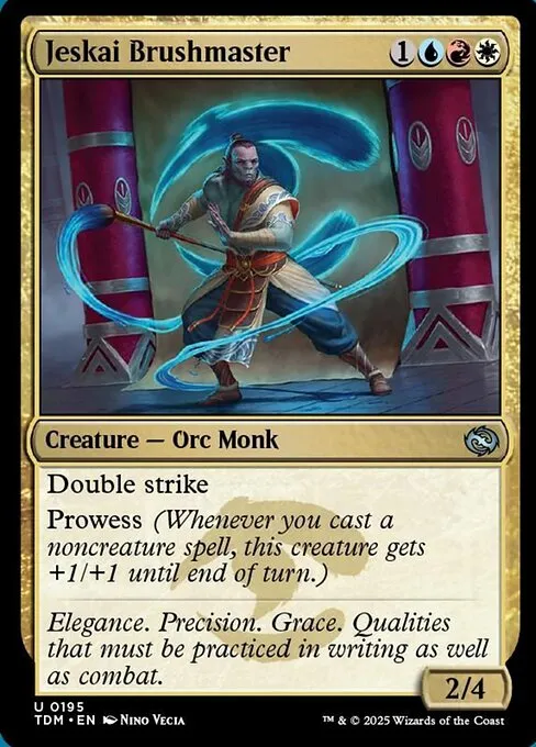 Jeskai Brushmaster - Foil