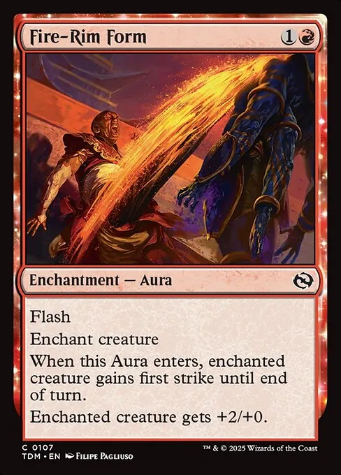 Fire-Rim Form - Foil