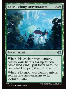 Encroaching Dragonstorm - Foil