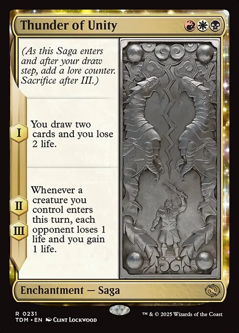 Thunder of Unity - Foil