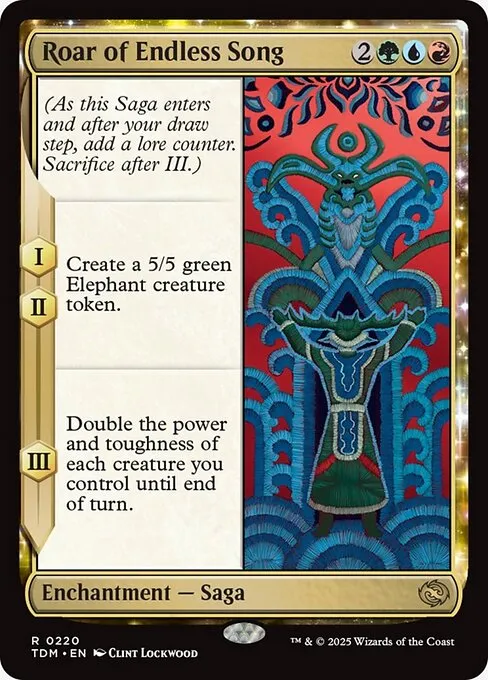 Roar of Endless Song - Foil