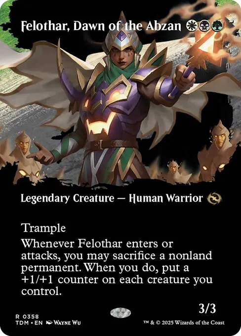 Felothar, Dawn of the Abzan - Foil