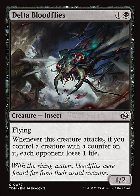 Delta Bloodflies - Foil