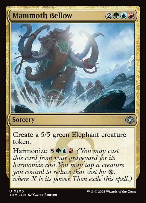 Mammoth Bellow - Foil