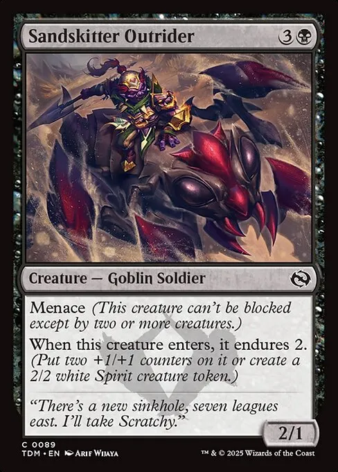 Sandskitter Outrider - Foil