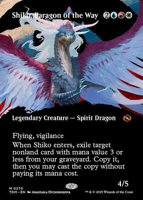 Shiko, Paragon of the Way - Foil