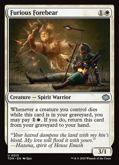 Furious Forebear - Foil