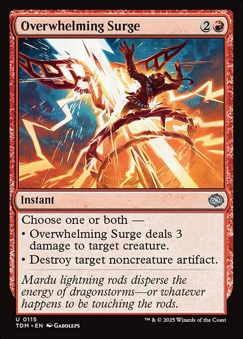 Overwhelming Surge - Foil
