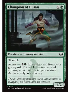 Champion of Dusan - Foil