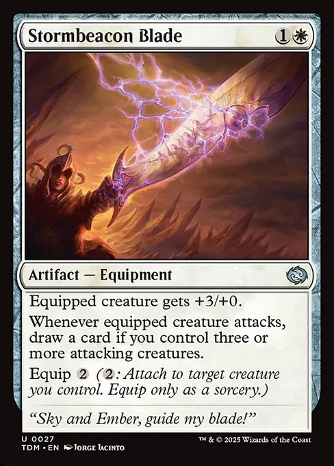 Stormbeacon Blade - Foil