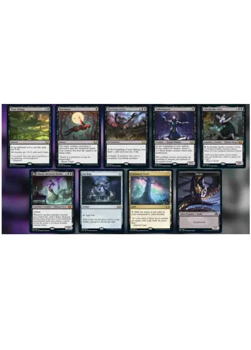 COMMANDER COLLECTION: BLACK