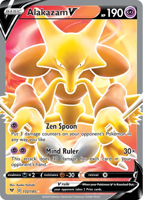 Alakazam V - výkup