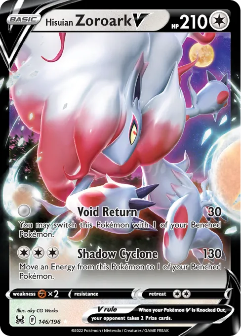 Hisuian Zoroark V - výkup