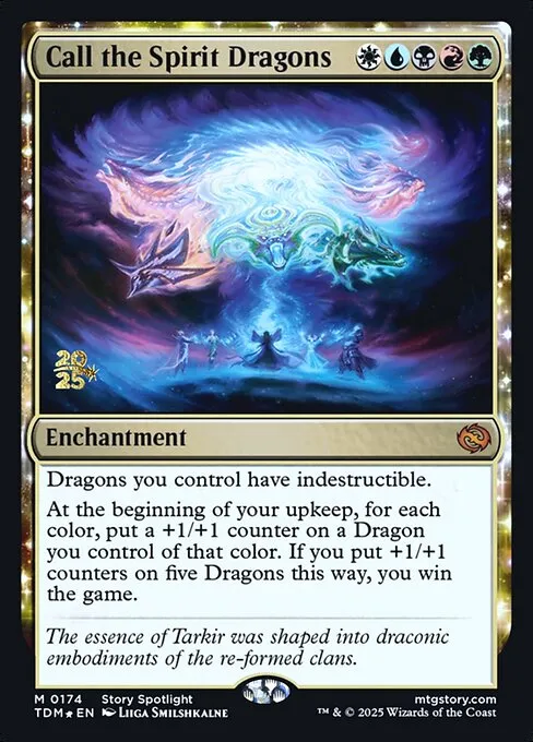 Call the Spirit Dragons - Foil