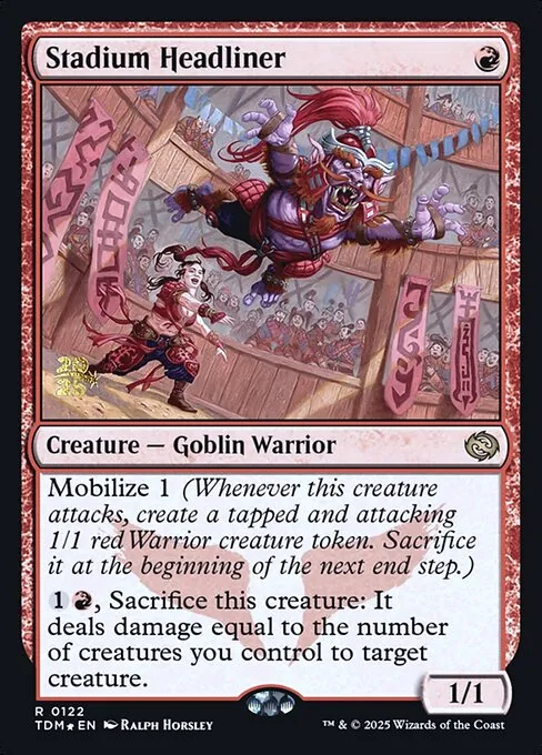 Stadium Headliner - Foil