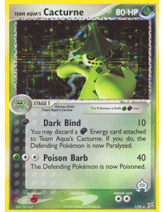 Team Aqua's Cacturne