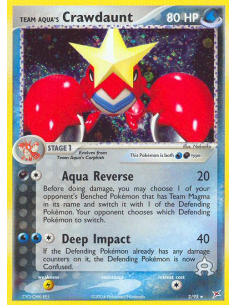 Team Aqua's Crawdaunt