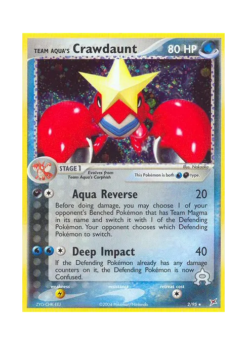 Team Aqua's Crawdaunt