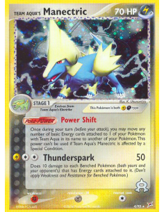 Team Aqua's Manectric
