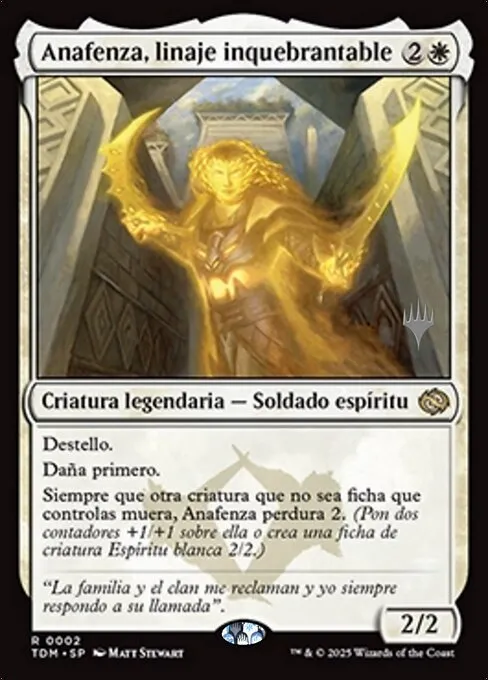 Anafenza, Unyielding Lineage - Foil
