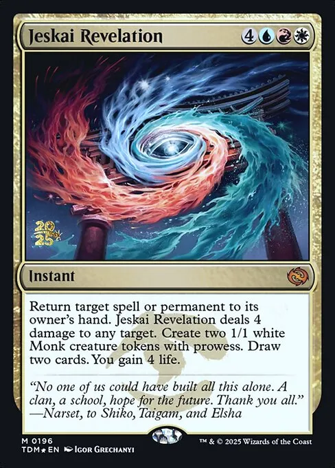 Jeskai Revelation - Foil