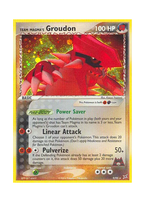Team Magma's Groudon